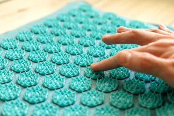 test tapis d'acupression