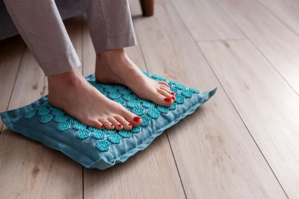 tapis d'acupression pour les pieds
