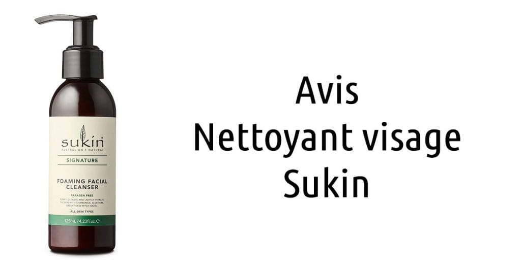 avis sukin savon visage