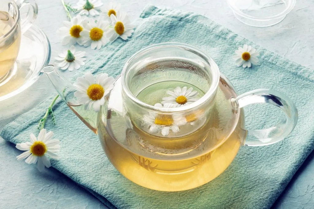 Préparation pour un bain de siège à la camomille