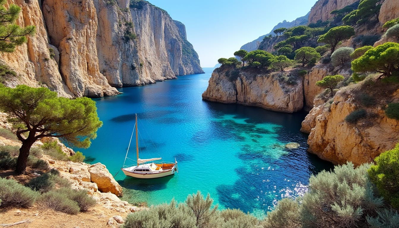 explorez la calanque de cassis, un trésor naturel de la provence. admirez des paysages époustouflants, des eaux turquoise, et des falaises majestueuses tout en profitant d'activités en plein air. parfait pour les amoureux de la nature et de l'aventure!