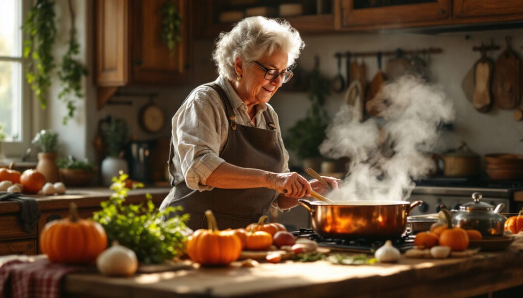 découvrez la recette traditionnelle de la soupe au potiron, gardée par les grand-mères. savourez un plat réconfortant et chaleureux, riche en saveurs et en souvenirs, parfait pour les soirées d'automne.