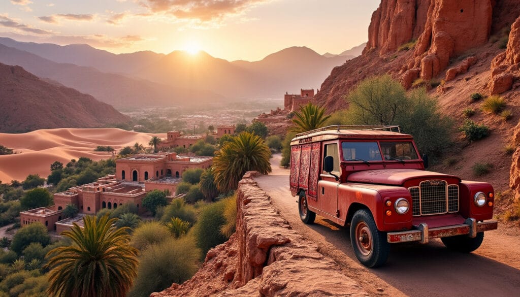 partez à l'aventure avec notre guide sur le road trip au maroc. explorez les trésors cachés de ce pays fascinant, des paysages époustouflants aux cultures vibrantes. préparez-vous à vivre une expérience inoubliable entre désert, montagnes et traditions.