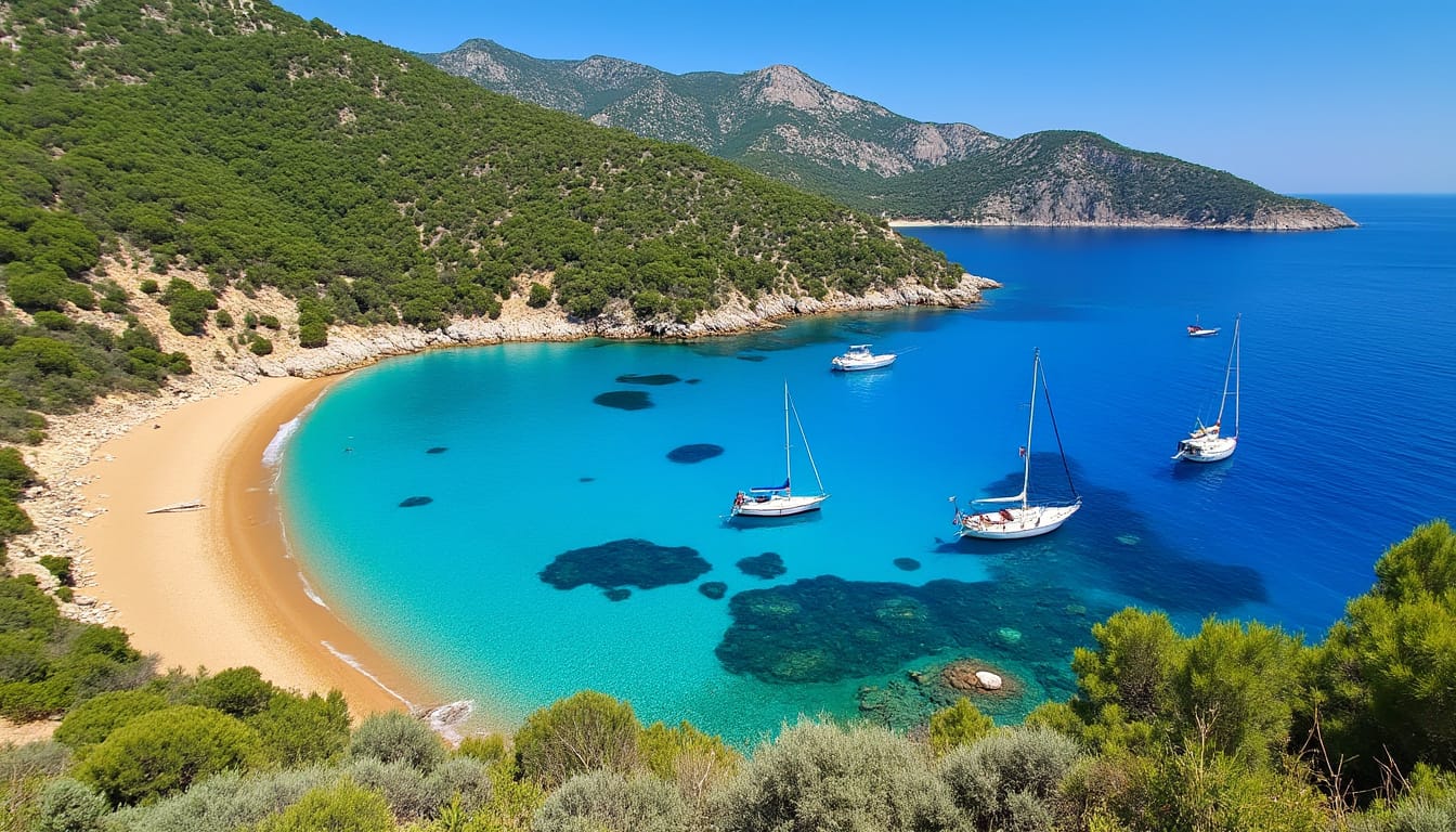 partez pour une semaine inoubliable à corfou et explorez les trésors de cette île grecque. de ses plages de rêve à ses villages pittoresques, découvrez les incontournables qui font de corfou une destination de choix pour les amateurs de culture, de gastronomie et de paysages éblouissants.