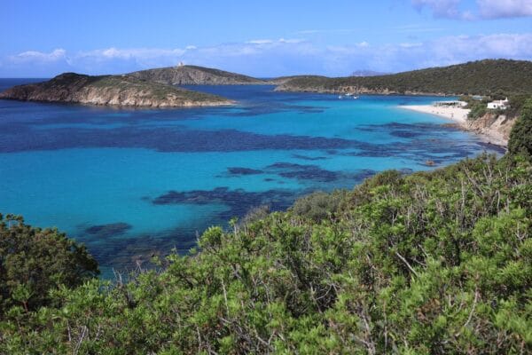 Cala Domestica, sud de la Sardaigne, Italie