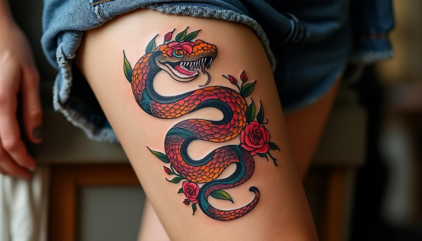 plongez dans l'univers fascinant du tatouage cobra. découvrez la signification profonde de ce symbole puissant, symbole de force, de mystère et de transformation. explorez les différents styles et significations derrière ce tatouage emblématique.