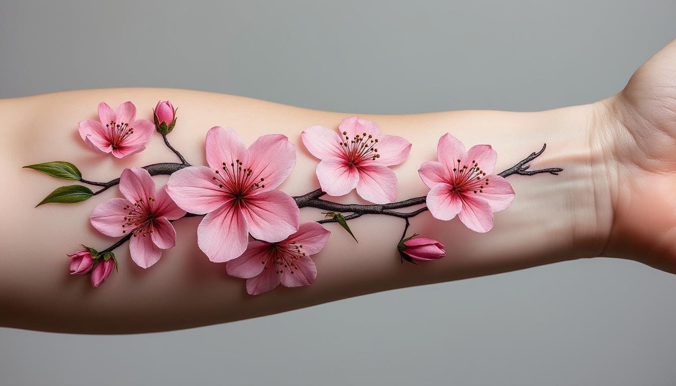 découvrez la signification profonde du tatouage de fleur de cerisier, symbole de beauté éphémère et de renouveau. apprenez comment ce motif élégant incarne la sagesse, la vie et le passage du temps, tout en ajoutant une touche poétique à votre corps.