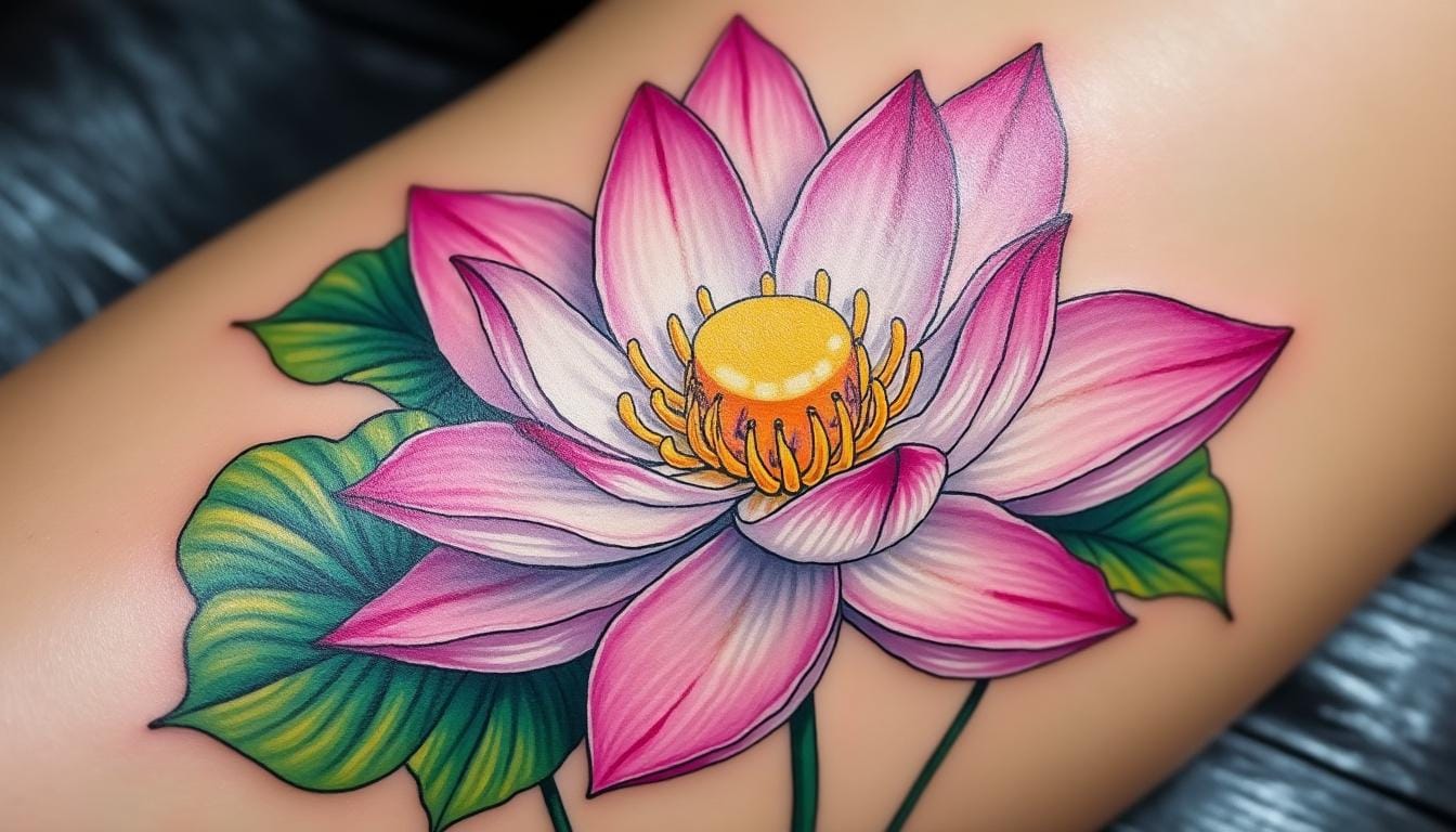 découvrez le tatouage fleur de lotus, symbole de pureté, d'éveil spirituel et de renaissance. plongez dans l'univers fascinant de cette œuvre d'art corporelle qui allie esthétique et signification profonde. explorez les diverses interprétations et inspirations pour faire de votre tatouage une véritable œuvre personnalisée.