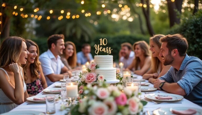 découvrez des idées originales et des conseils pratiques pour célébrer vos 10 ans de mariage. organisez une fête mémorable avec des suggestions de décoration, d’activités et de cadeaux pour marquer cette étape importante de votre vie de couple.