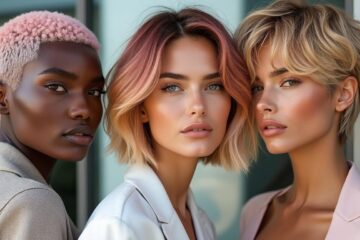 Les tendances des cheveux méchés courts en 2025