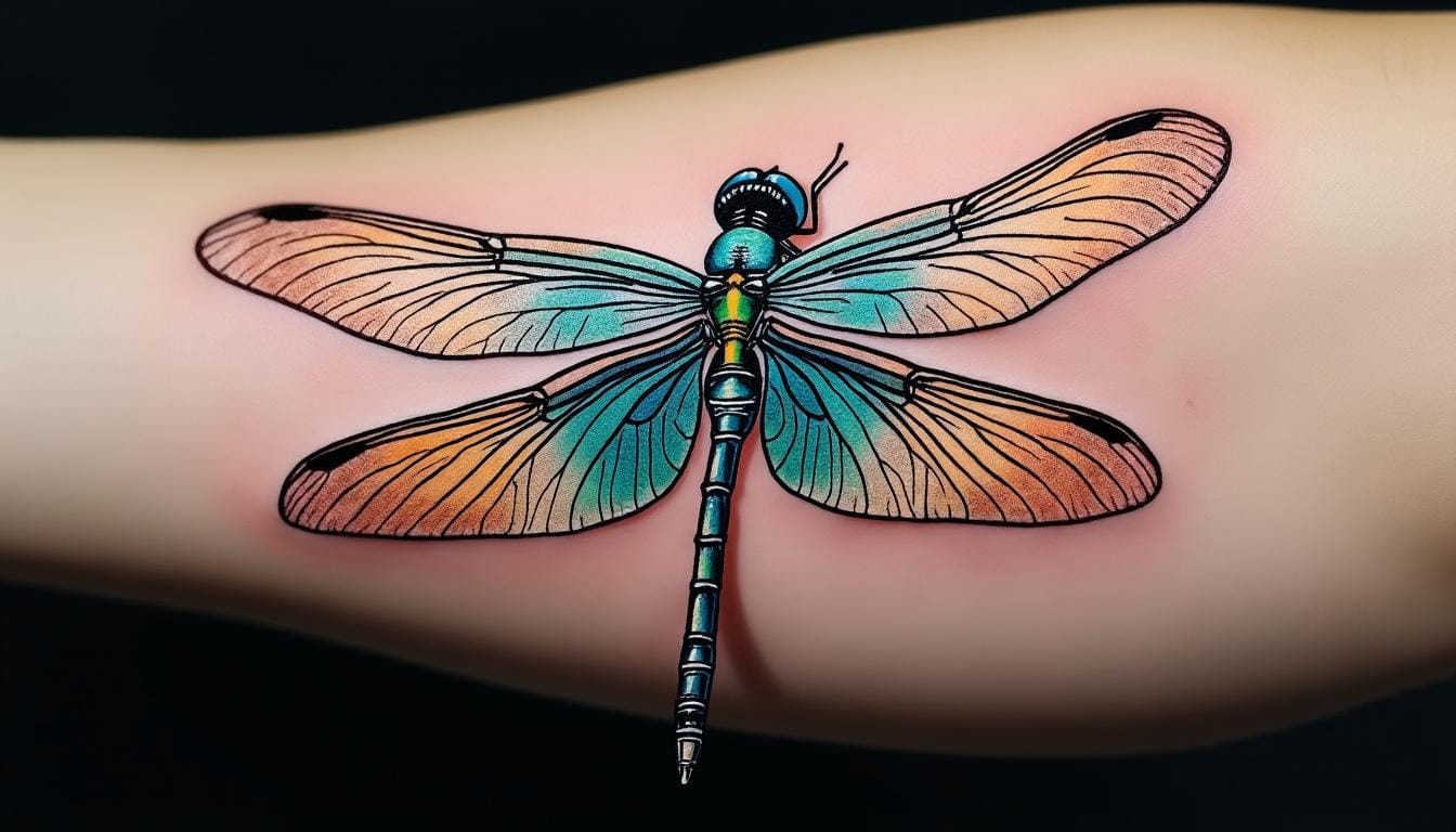 découvrez la symbolique et les significations du tatouage libellule : une exploration de ses messages de légèreté, de transformation et de liberté. parfait pour choisir un tatouage porteur de sens.