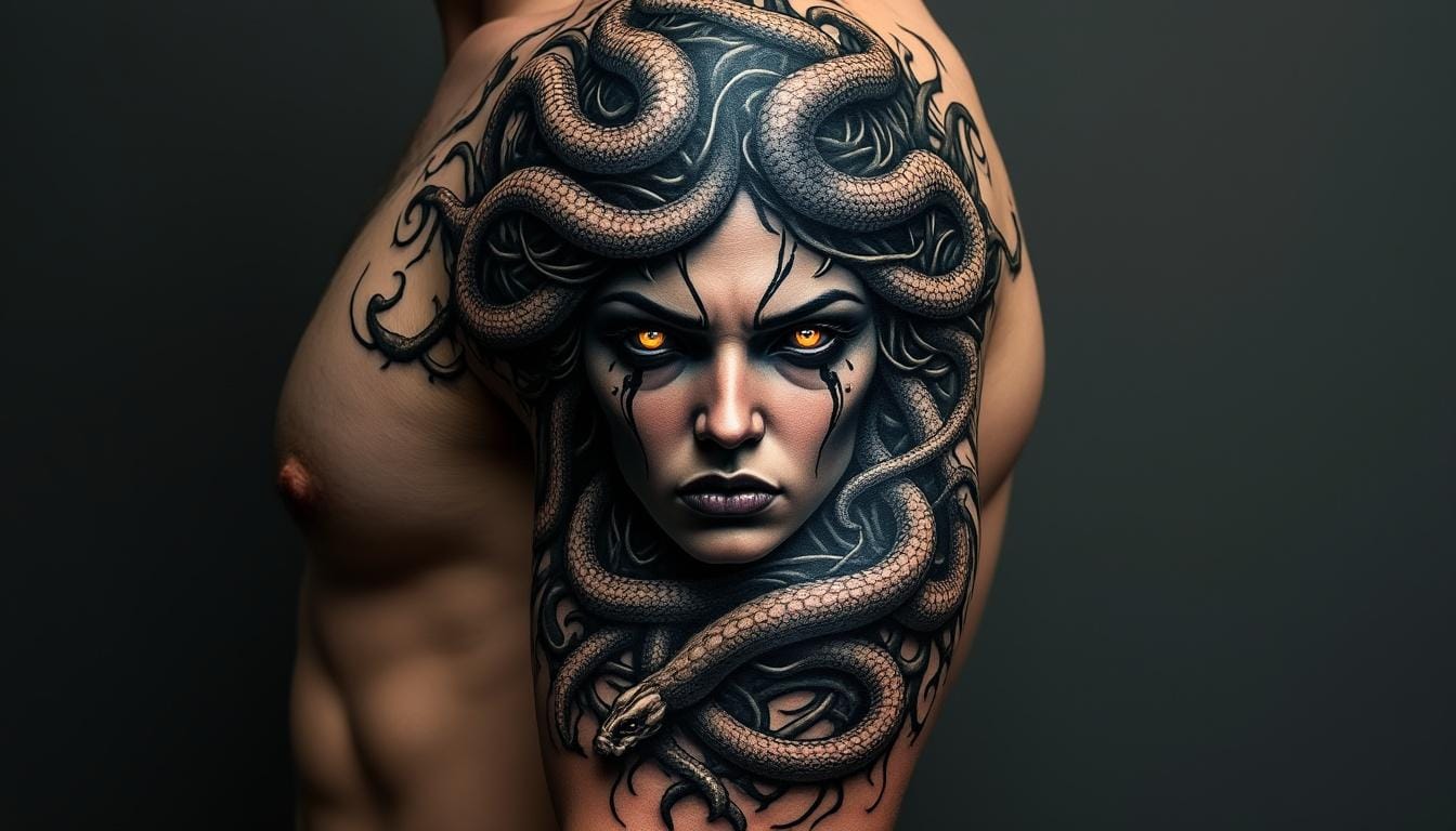 plongez dans l’univers fascinant du tatouage méduse : explorez sa signification mythologique, ses symboles culturels et découvrez pourquoi ce motif attire tant d’adeptes.