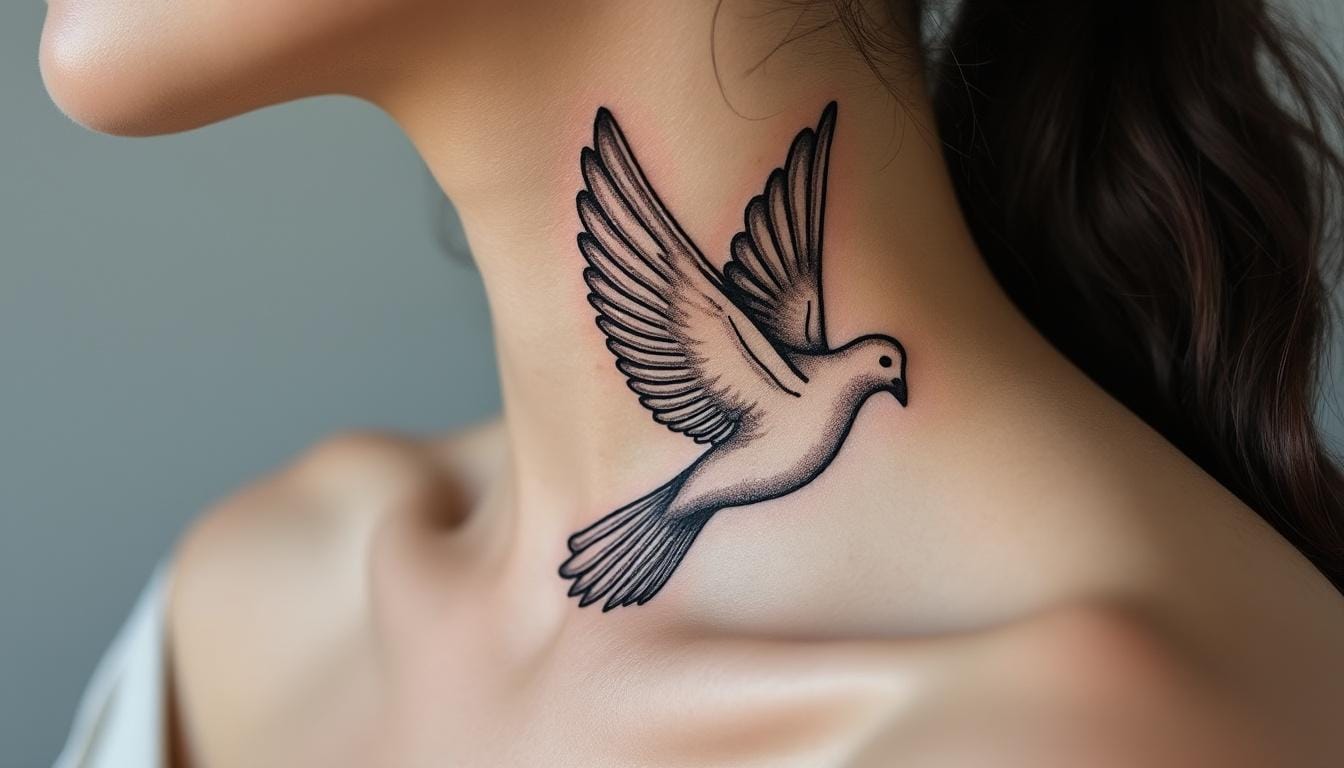 découvrez la symbolique profonde du tatouage colombe et explorez sa signification spirituelle. un guide pour comprendre ce symbole de paix, d’espoir et de liberté.