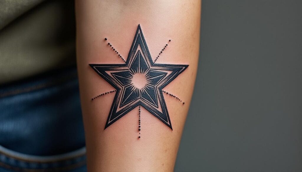 découvrez la signification et la symbolique du tatouage étoile : origines, interprétations et idées pour vous inspirer avant de sauter le pas.