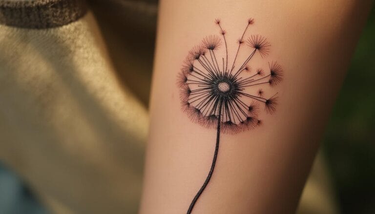 découvrez la signification profonde et le symbolisme du tatouage pissenlit, un design délicat qui évoque la liberté, l'éphémère et l'espoir. explorez toutes les interprétations de ce motif poétique.