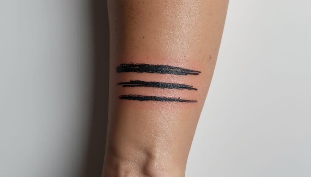 découvrez la signification du tatouage 3 traits sur le bras. symbolique, interprétations et raisons de ce motif minimaliste populaire, on vous explique tout dans cet article !