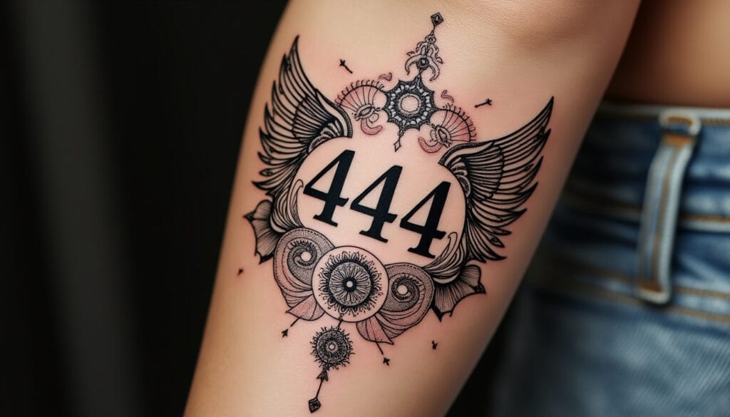 explorez la signification profonde et spirituelle du tatouage 444. découvrez les symboles, croyances et messages que renferme ce chiffre sacré dans l’art du tatouage.