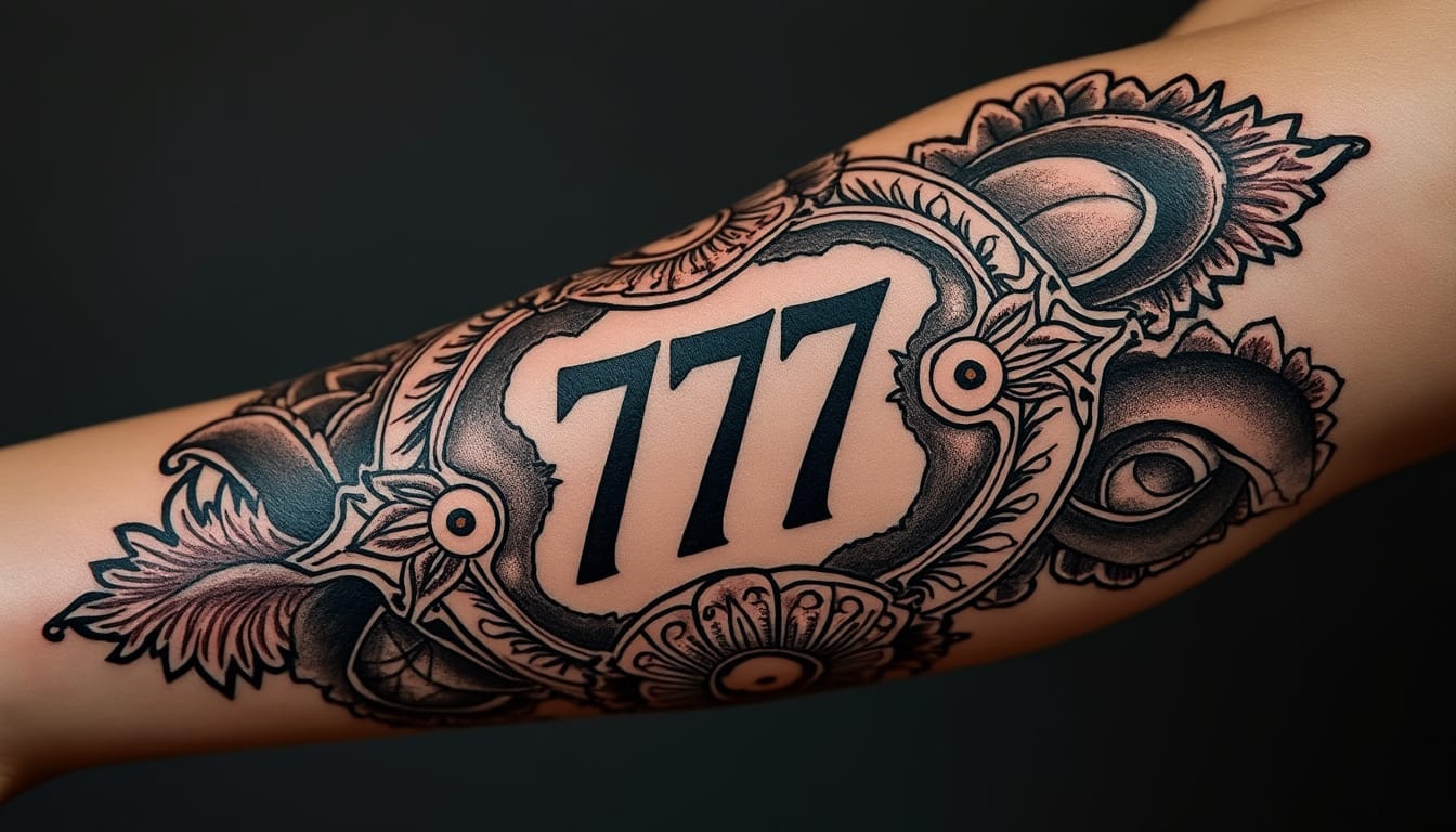 découvrez la signification mystique et profonde du tatouage 777 : symbolisme, spiritualité et messages cachés derrière ce chiffre puissant dans l’art corporel.