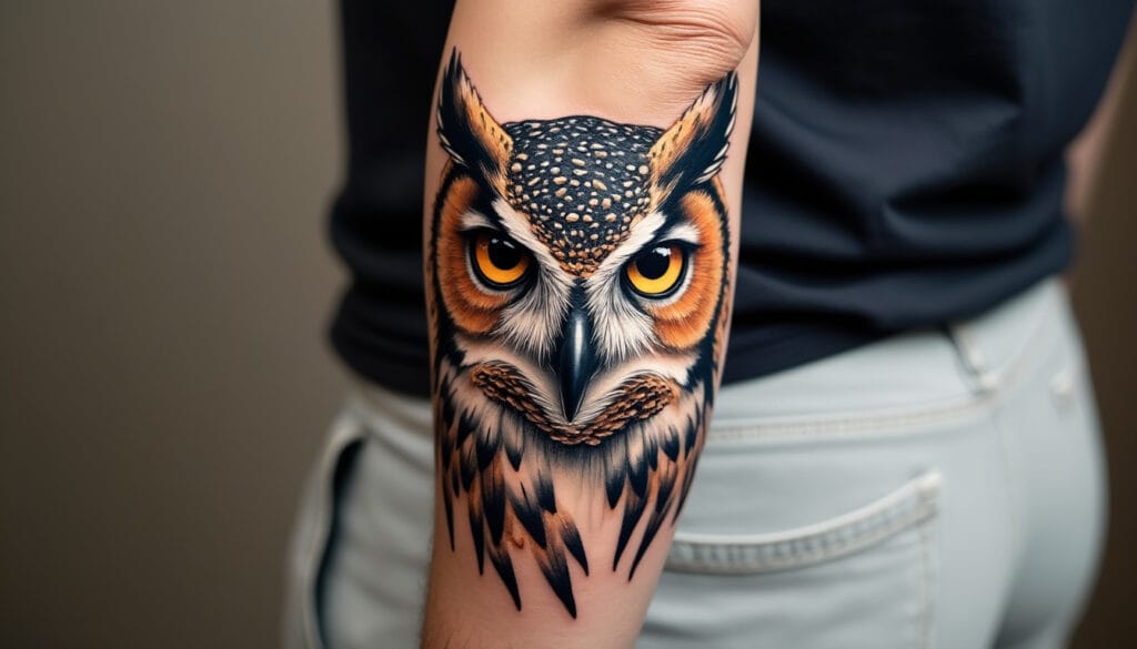 découvrez la signification cachée du tatouage hibou : explorez les symboles de sagesse, de mystère et de protection associés à ce motif fascinant et tendance.