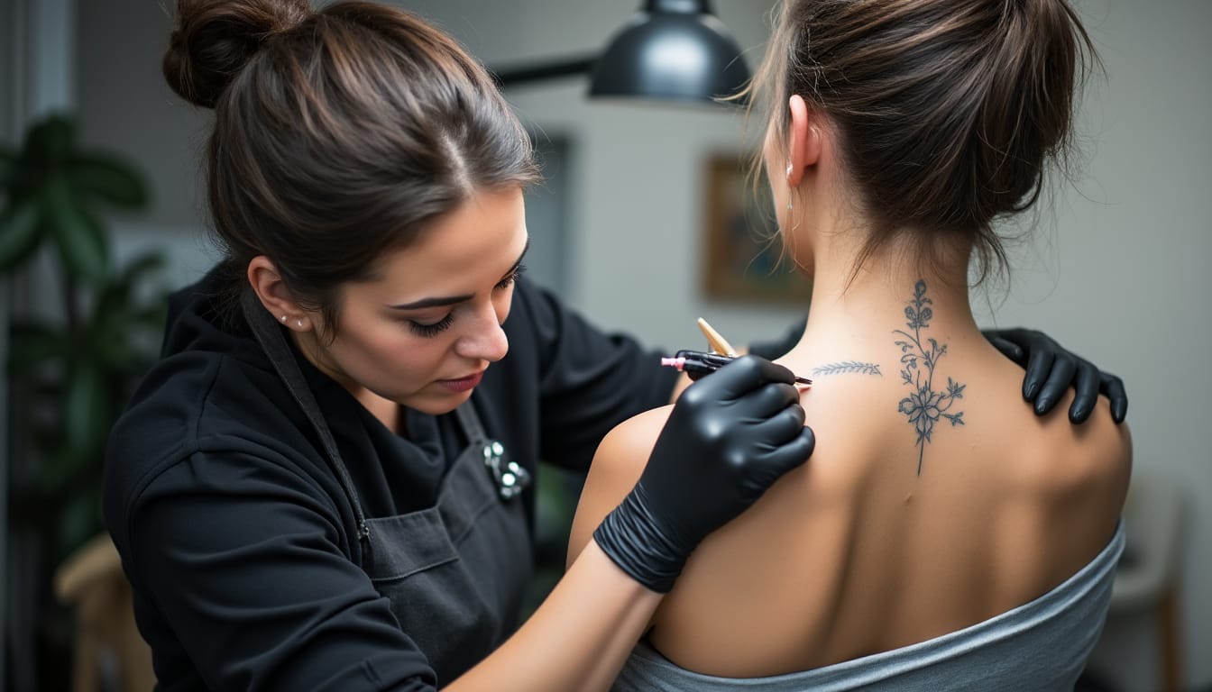 découvrez les significations cachées des tatouages sur la nuque pour femme, leurs symboliques et inspirations pour un art corporel unique et personnel.
