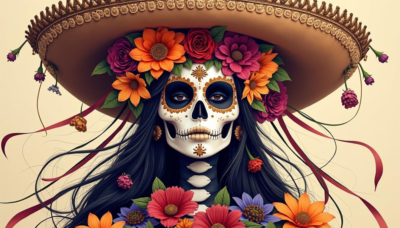 découvrez la signification profonde du tatouage catrina et ses origines culturelles liées au día de los muertos, symbole de mémoire et d'hommage au mexique.