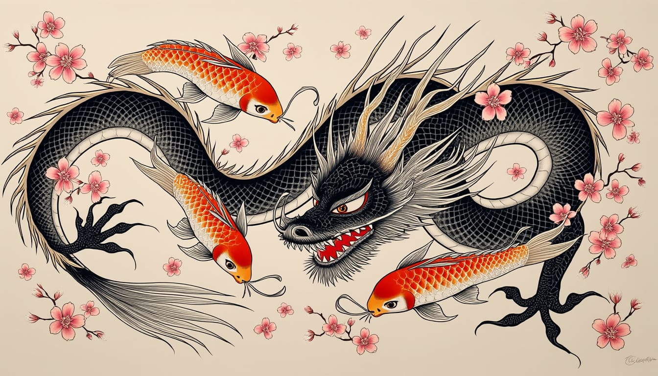 plongez au cœur de la culture japonaise en découvrant la signification profonde des tatouages japonais, leurs symboles traditionnels et leur histoire fascinante à travers un voyage culturel unique.