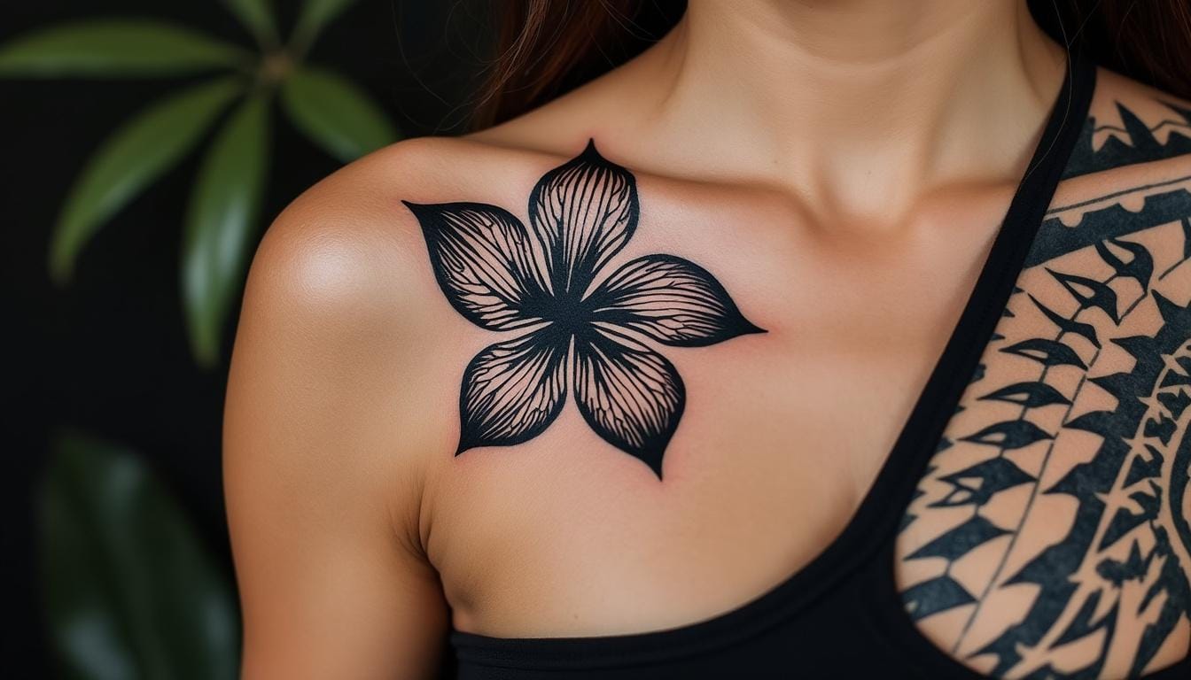 découvrez la signification et la symbolique du tatouage fleur de tiaré : son histoire, ses origines polynésiennes, et les messages cachés derrière ce motif floral emblématique.