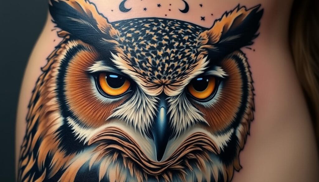 découvrez la signification profonde du tatouage de chouette, symbole puissant d'intelligence, de sagesse et de mystère. apprenez pourquoi cet oiseau nocturne inspire tant de fascination à travers ses origines et ses messages cachés.