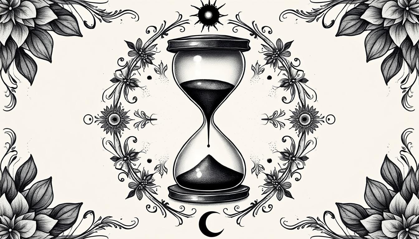 découvrez la signification profonde du tatouage sablier : symbole du temps qui passe, de la réflexion sur la vie et l’éternité. un motif riche de sens entre équilibre, mémoire et renaissance.