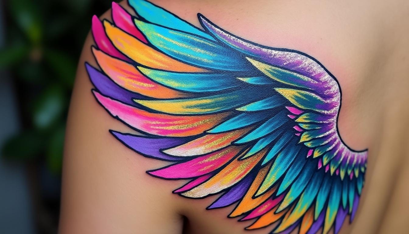 découvrez la signification des tatouages d'ailes d'ange : symboles puissants de liberté, d'espoir et de protection. explorez leurs différentes interprétations et ce qu'ils représentent pour ceux qui les portent.