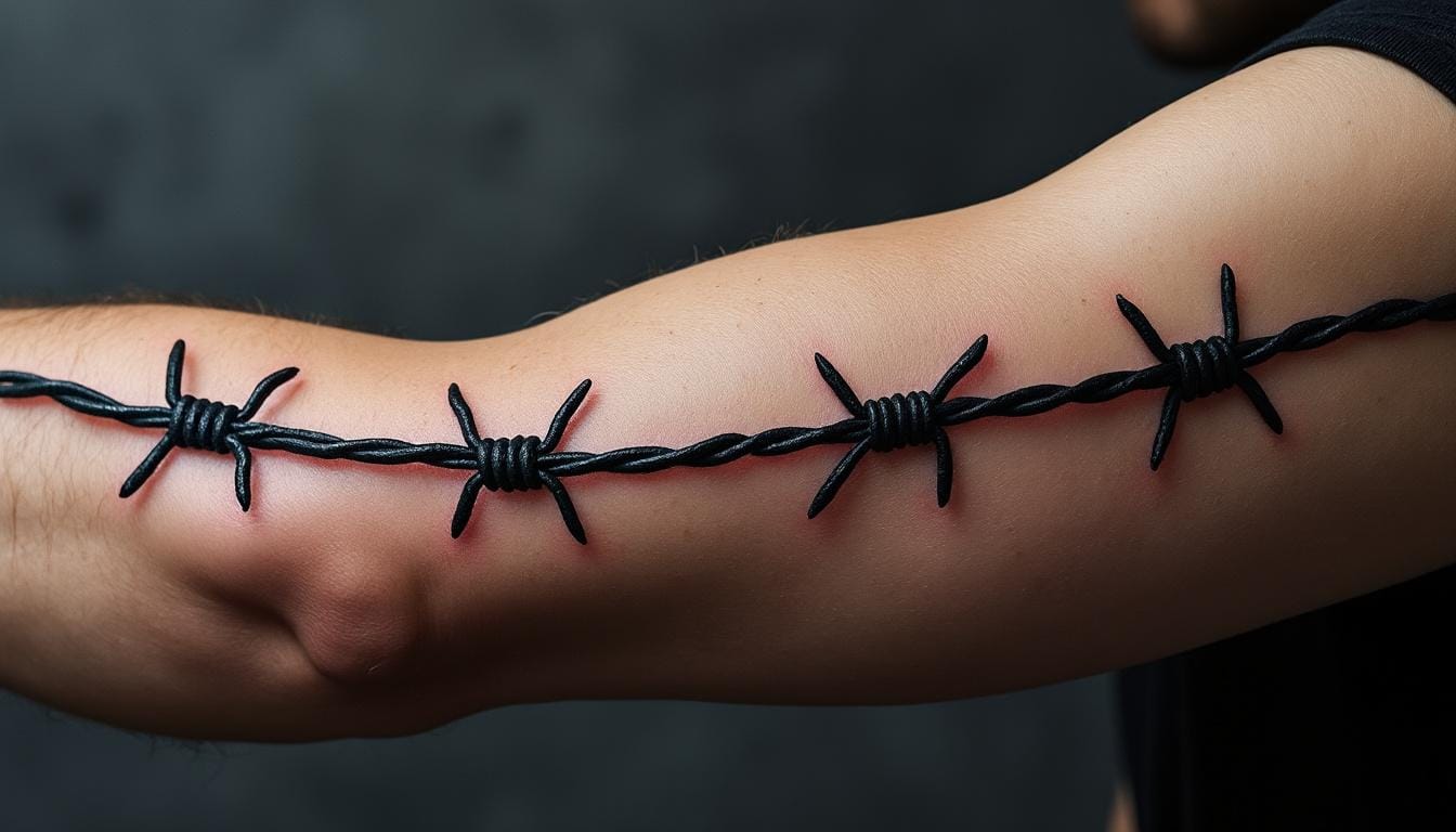 découvrez la signification du tatouage barbelé et ses différentes interprétations culturelles. symbolisme, histoires et messages derrière ce motif populaire expliqués en détail.