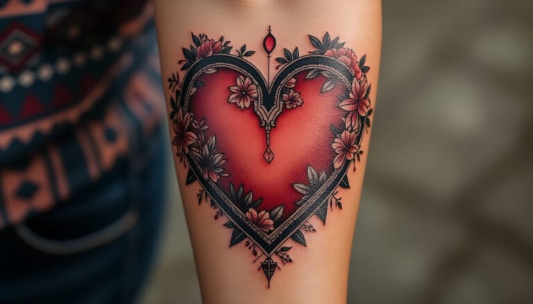 découvrez la signification profonde du tatouage cœur : symboles d'amour, de passion et d'émotions, explorez toutes les interprétations possibles de ce motif intemporel.