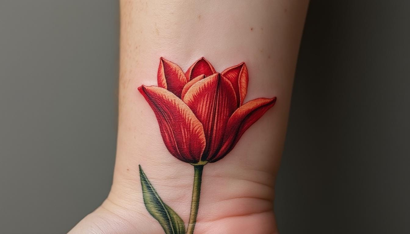 découvrez la signification symbolique du tatouage de tulipe : un motif élégant qui évoque amour, renaissance et beauté. apprenez-en plus sur ses différentes interprétations et trouvez l’inspiration pour votre prochain tatouage.