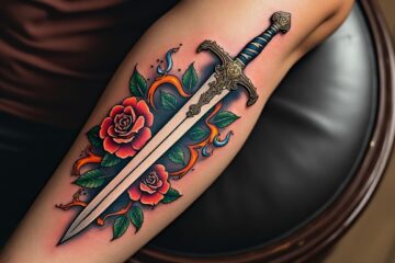 Tatouage épée : une exploration de sa signification profonde