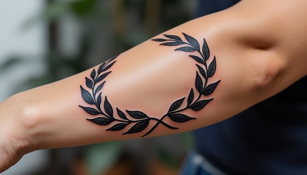 découvrez la signification et l'histoire fascinante du tatouage laurier : symboles de victoire, d'honneur et de paix. explorez ce que représente ce motif intemporel à travers les âges.