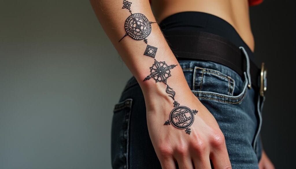 découvrez les significations et la symbolique des tatouages en trait sur le bras. explorez leurs origines, inspirations et messages cachés pour mieux comprendre ce style tendance et minimaliste.