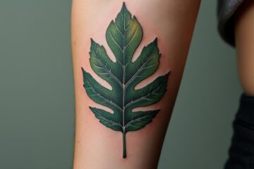 Tatouage feuille : découvrez la signification profonde de ce symbole naturel