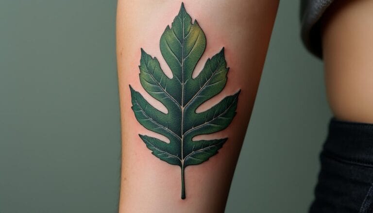 explorez la symbolique du tatouage feuille et découvrez sa signification profonde. ce motif naturel évoque renouveau, croissance et connexion à la nature. inspirez-vous pour votre prochain tatouage !