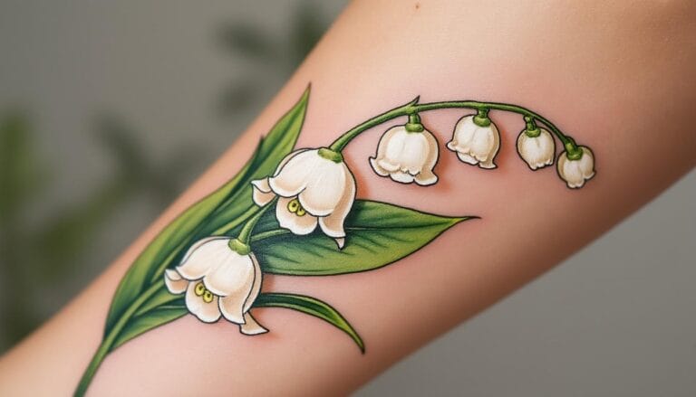 découvrez la signification profonde du tatouage muguet, ce symbole floral porte-bonheur riche en histoire et en émotions, idéal pour un tatouage unique et chargé de sens.