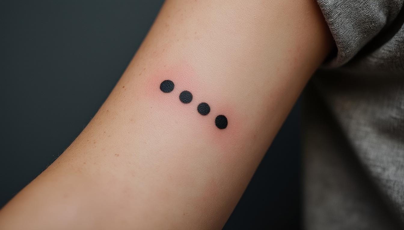 découvrez la signification profonde du tatouage trois points alignés, un symbole chargé d'histoire et de sens dans différentes cultures et contextes.