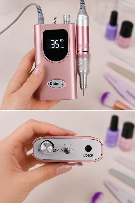 Delanie JW-600 ponceuse à ongles sans fil
