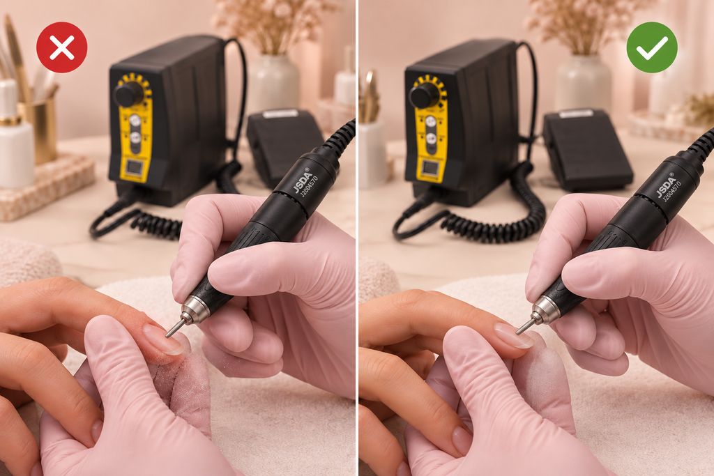 meilleure angle ponceuse ongle
